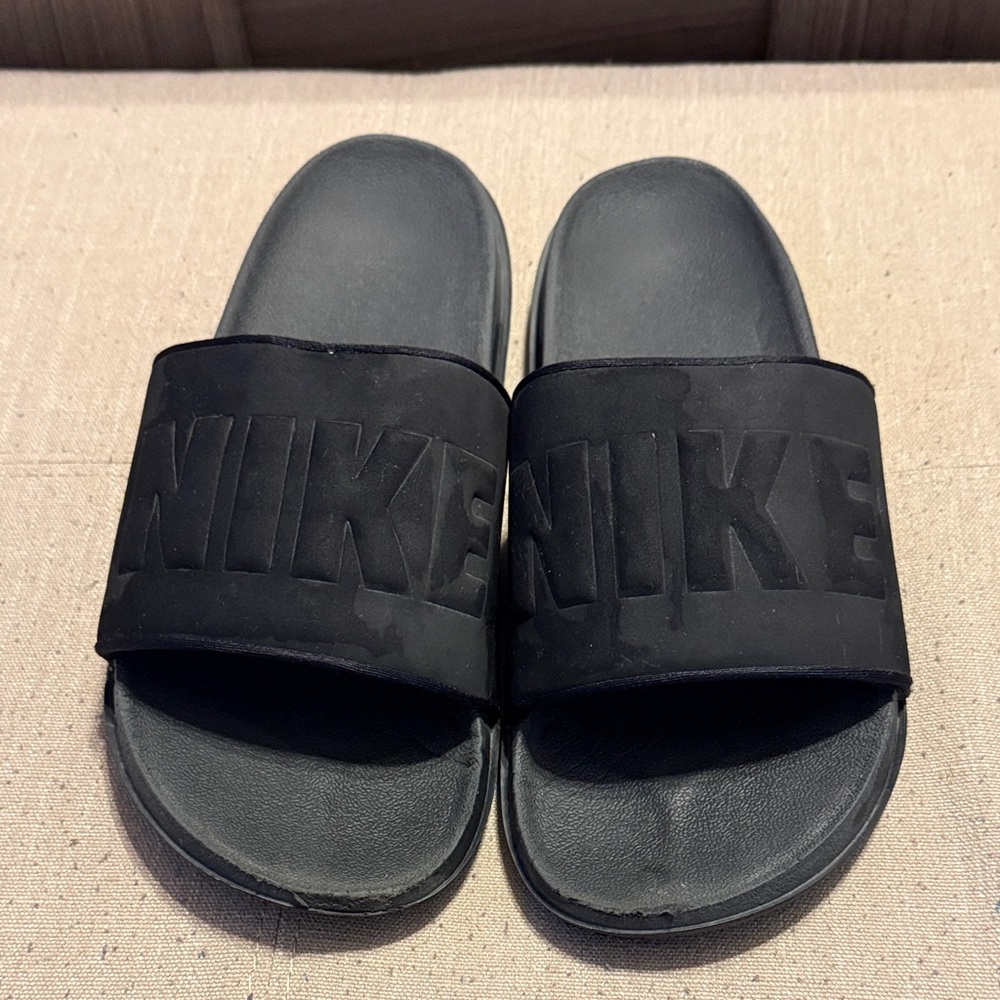 Nike Black Slide Sandals